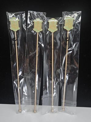 St. Germain Metal Cocktail Stirrers   Lot Of 4 - NEW & RARE