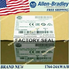 Brand New AB 1764-24AWA/B MicroLogix 1500 24 Point Controller 176424AWA serB US