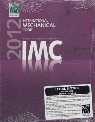 International Code Council Ser.: 2012 International Mechanical Code by...