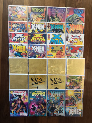 Age of Apocalypse - US Marvel Comic - nearly complete set - 21 Iss & 7 Paperback