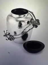 MICHAEL ARAM Black Orchid Medium Marble Vase Retail $310.00