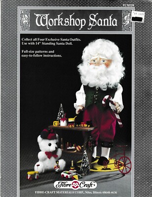 Workshop Santa Sewing Doll Clothes | Fibre Crafts FCM258
