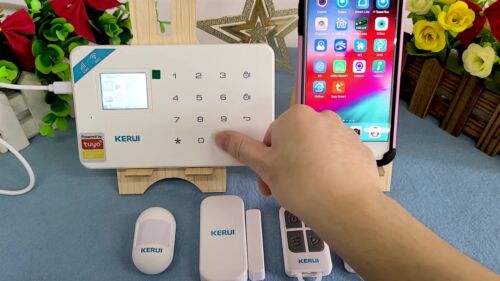 WIFI Tuya APP GSM Security Alarm System Home Anti-theft Burglar Motion Detector - Video 1 of 1