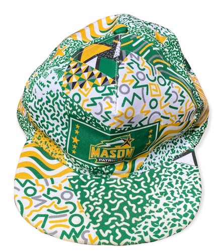 Cappello snapback George Mason Patriots stampa all over usato - Foto 1 di 4