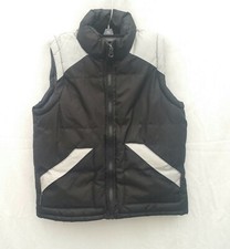 i5 Apparel Puffer Vest Black Gray Boy's Size Large
