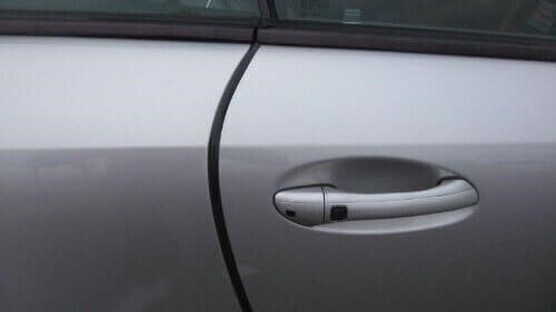 FOR VOLKSWAGEN BLACK DOOR EDGE 15FT GUARD PROTECTORS TRIM MOLDING SET ROLL n - Picture 4 of 5