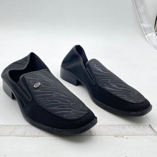 Mens Loafers Dress Shoes Slip On Driving Shoes Tuxedo Suit Shoes Black