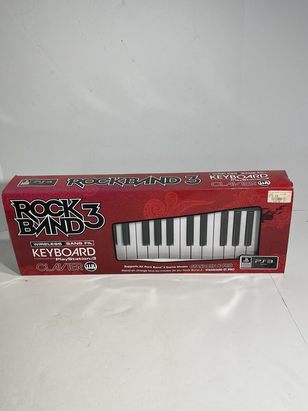 Teclado Rock Band 3 Wireless Keyboard - PS3 - Game Games - Loja de Games  Online