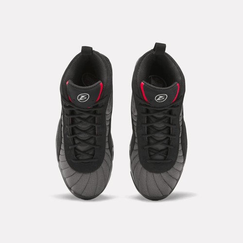 Men Reebok Answer III 3 Basketball Shoes Black Grey Red 100209104 Allen Iverson - Picture 4 of 21