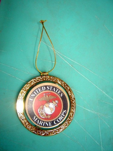 USMC Lapel Pin United States Marine Corps Military Crest Insignia 3" Clutch - Picture 2 of 3