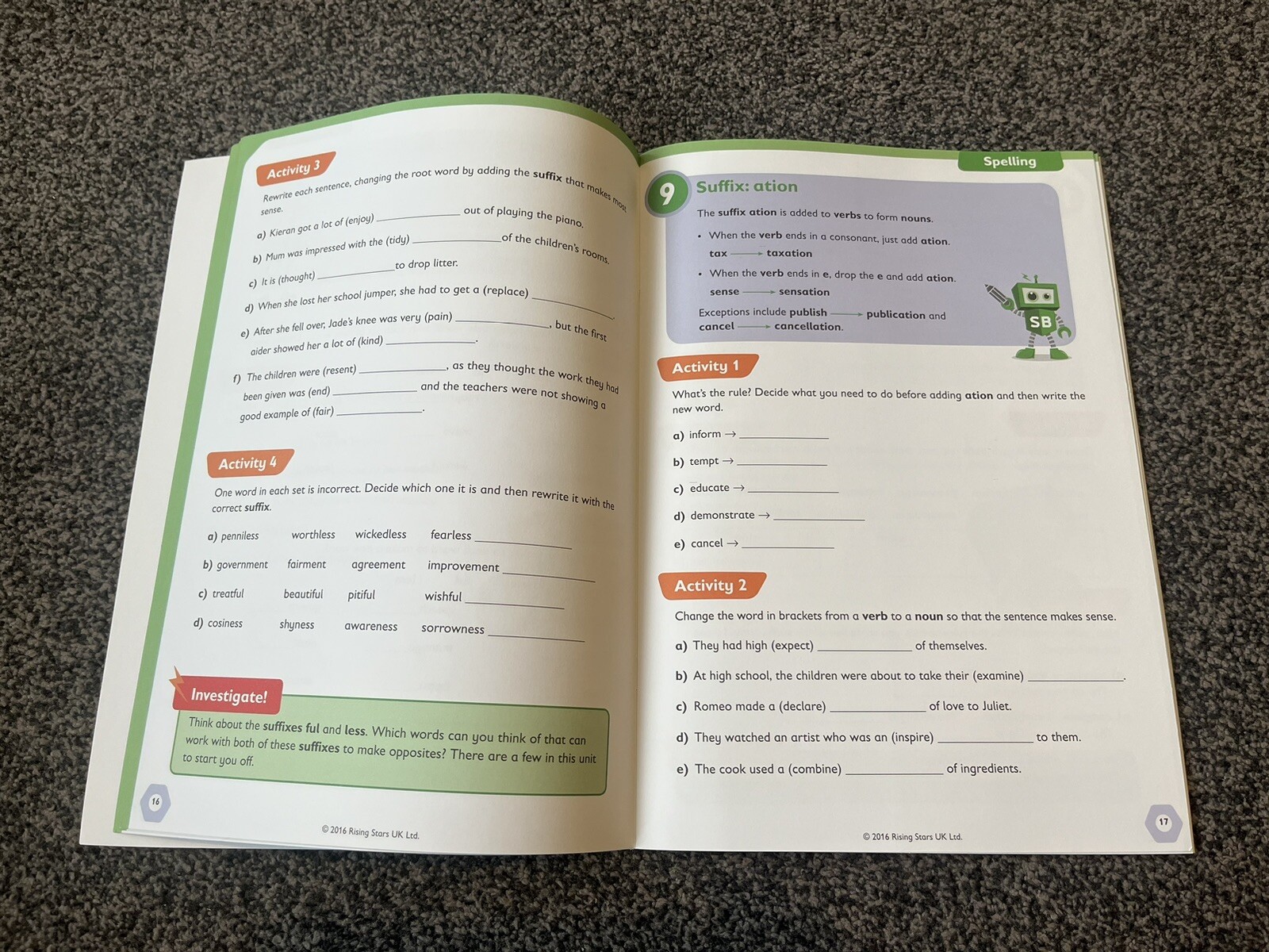 Skills Builders Spelling and Vocabulary Year 4 Pupil Book new edition ...
