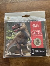 COLOURED Megalosaurus 2020 BU 50p Fifty Pence Uncirculated Coin Pack