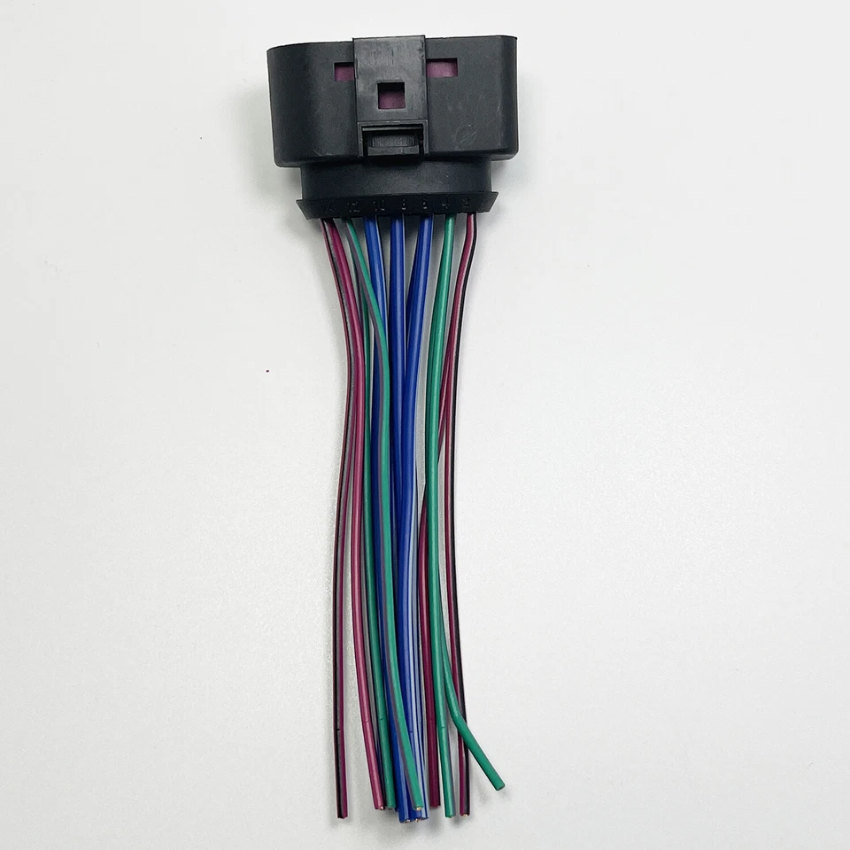 Conector de faros de xenón coleta enchufe 14 pines Hi-Q nuevo para AUDI Q5 A4 1J0973737 Foto 2 de 4