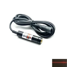 650nm 80mW Red Laser Diode Focusable Line Module 12x55mm 5V