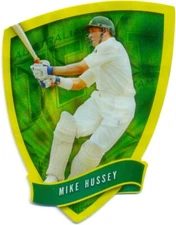 2009/10 Select Cricket Australia DIE CUT FDC9 Mike Hussey - TEST TEAM 