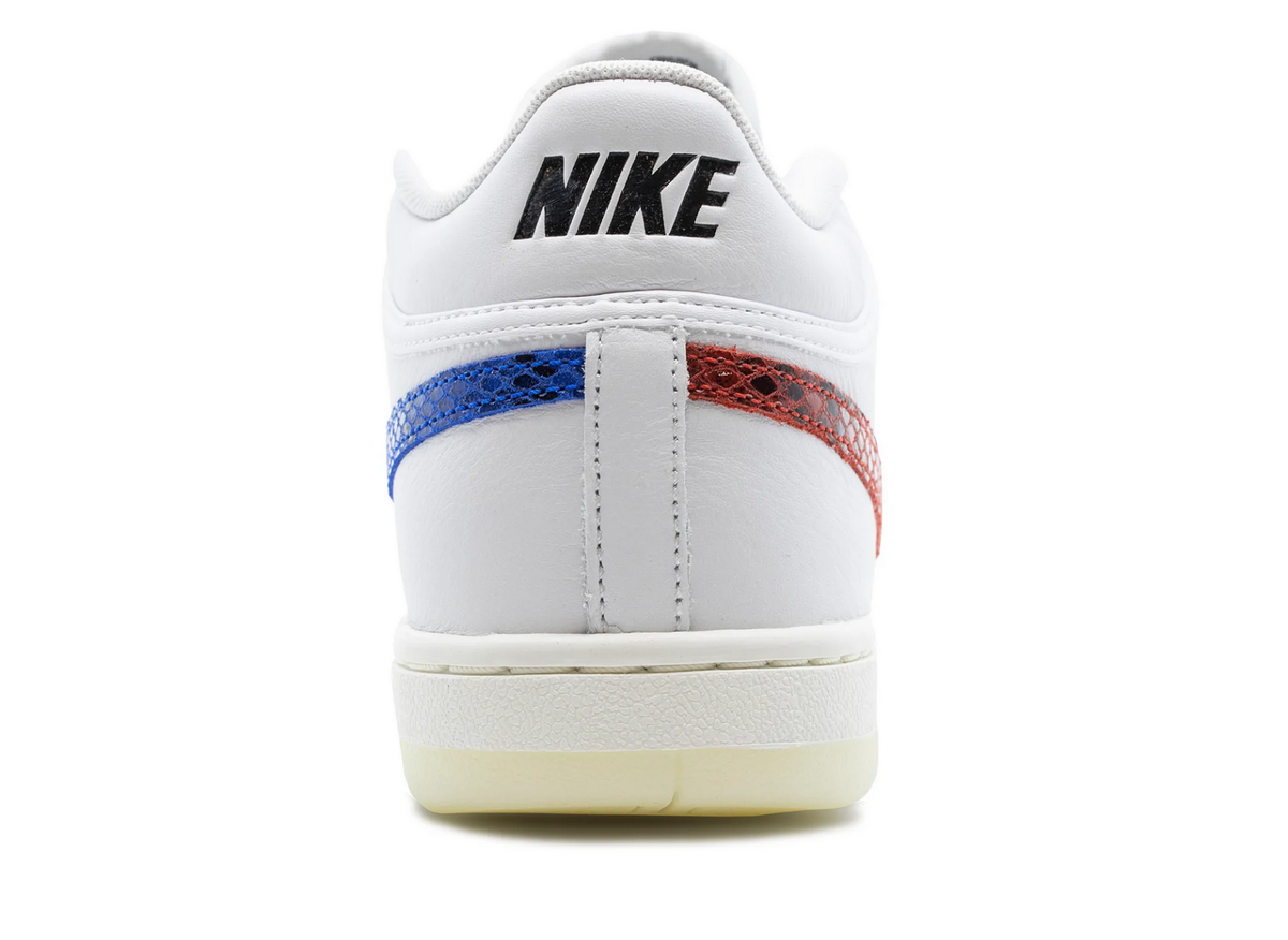 NEW - Nike Sky Force 3/4 Premium Snakeskin Shoes White/Red  display picture 3
