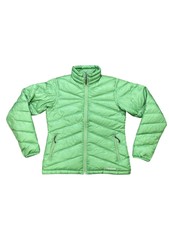 Cloudveil Womens Goose Down Puffer Jacket Size Medium Green