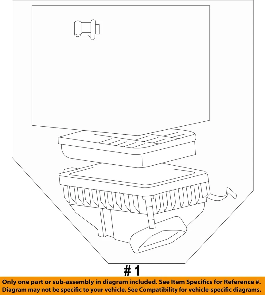 Used Air Cleaner Assembly fits: 1999 Toyota Camry 6 cylinder 1MZFE engine Grade - Image 4 of 4