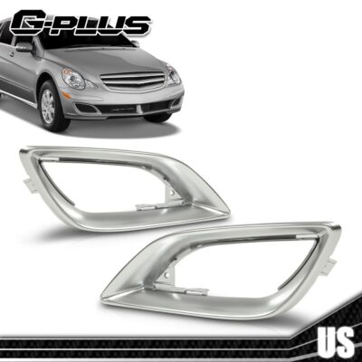 Fog Light Trim Set Of 2 Left And Right Side Fit For 06-07 Mercedes-benz R500