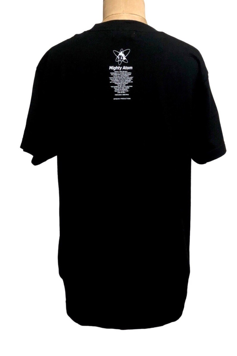 🔥LICENSED ASTROBOY T SHIRT BLACK (S) Hologram SCIENCE