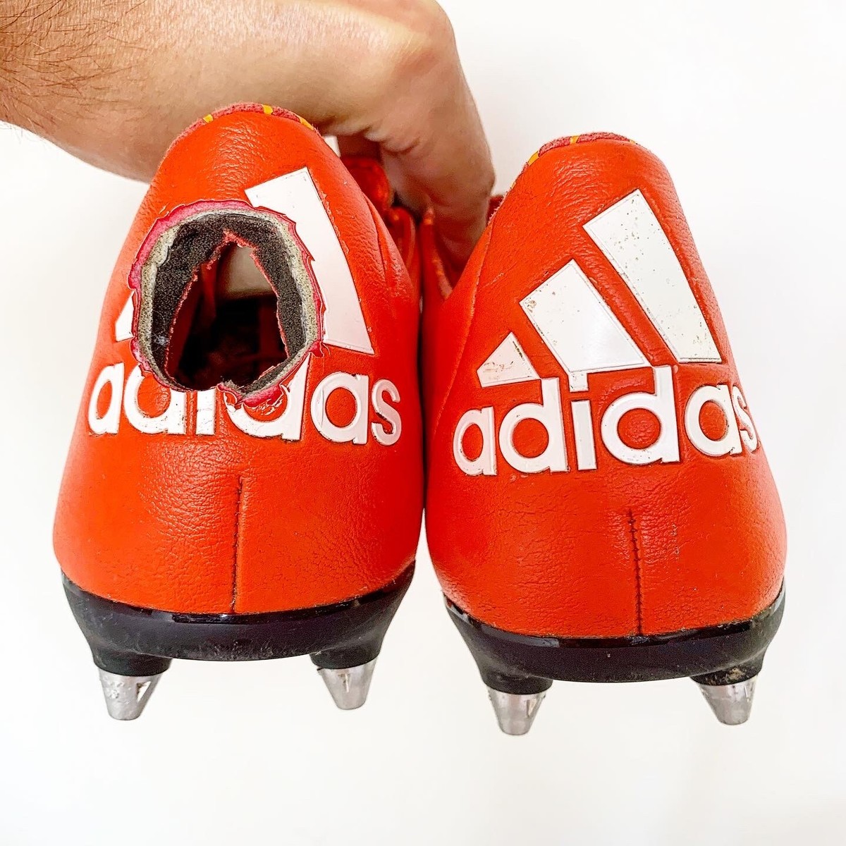 Adidas X 15.1 Leather SG Player Issue Soccer Football Boots