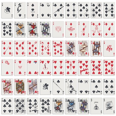 トランプ BICYCLE EVANGELION STORE PLAYING CARDS Bicycle Evangelion Playing Cards EVA STORE Limited / Trump