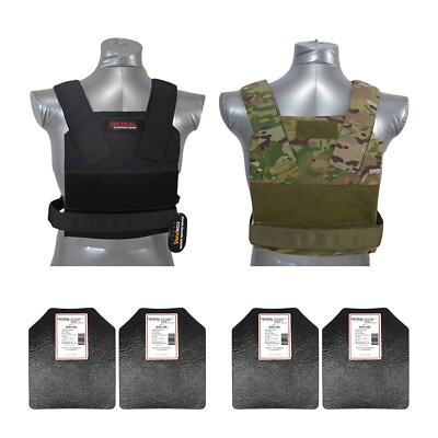 #ad #ad Tactical Scorpion Gear Level III AR500 RF2 Body Armor Plates Bobcat Vest $176.36