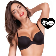 Reggiseno fascia super push up con ferretto + 2 taglie Love and Bra Meraviglioso