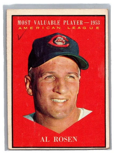 Al Rosen Baseball Cards