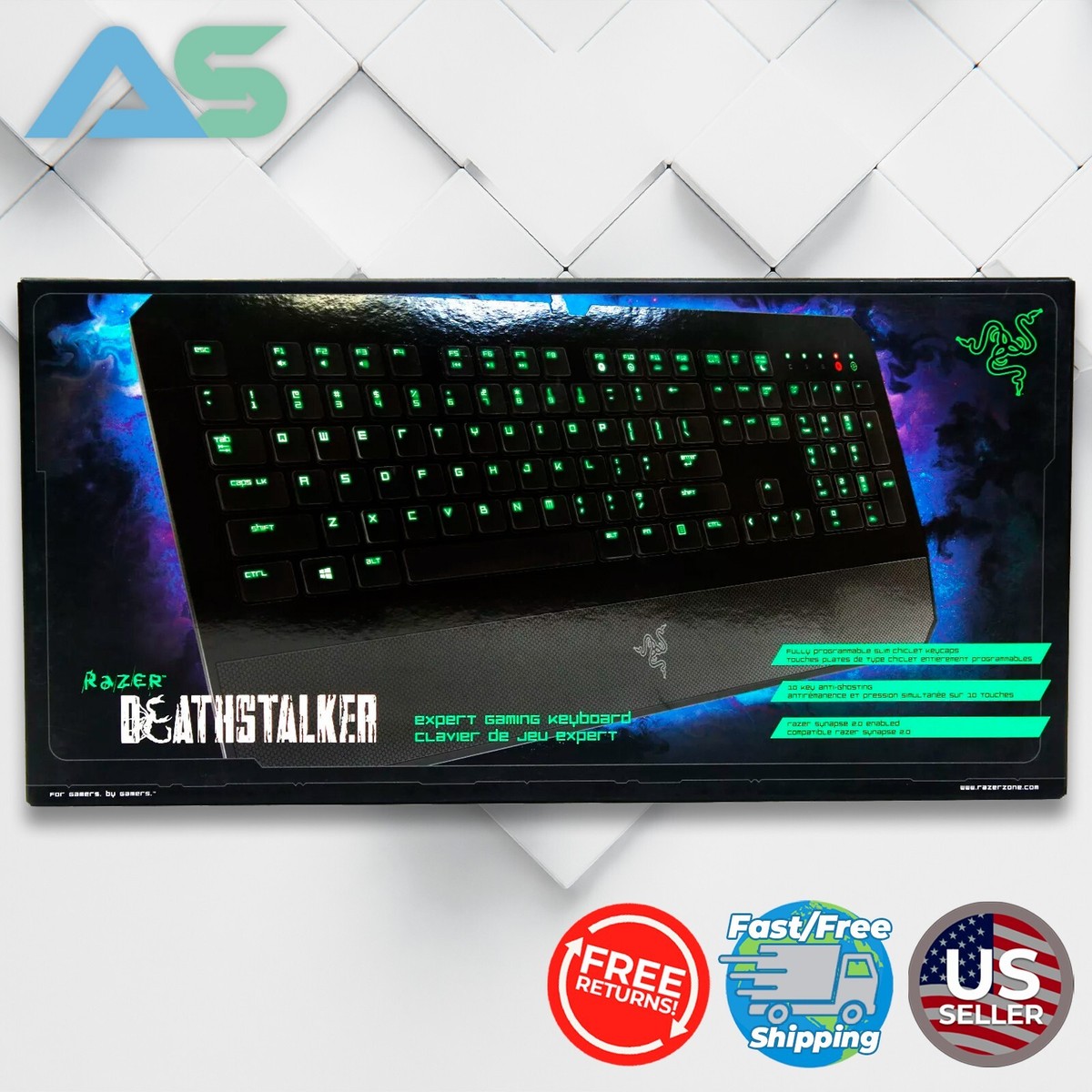 Razer Death Stalker RZ03-0079 ゲーミングキーボード Amazon.co.jp: RAZER 有線ゲーミングキーボード［USB・Mac／Win