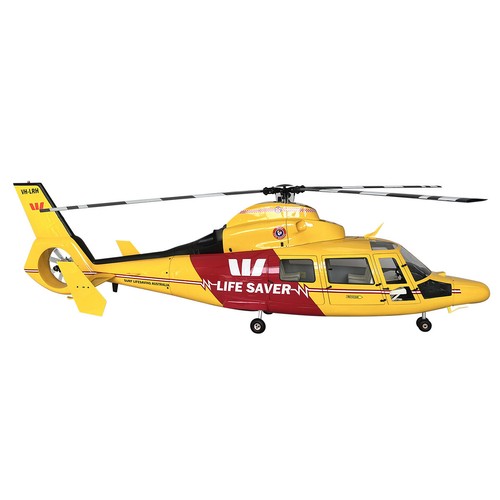 Roban 800 size AS365 Dauphin ARF RC Helicopter Life Saver Model Helicopter - Picture 3 of 16
