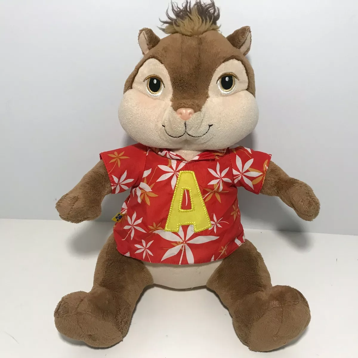 Build A Bear Alvin and The Chipmunks Alvin Stuffed Plush Chipmunk