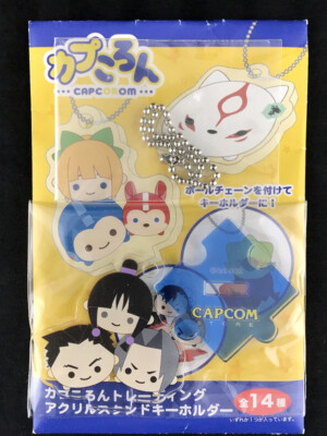 Ace Attorney Capcorom Acrylic Stand Key Chain New CAPCOM STORE TOKYO Limited New
