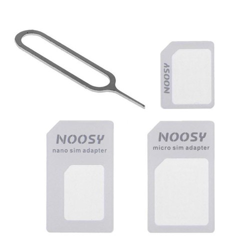 Adaptador SIM 4 en 1, Nano a Micro SIM, Nano a SIM, Micro a SIM, Llave SIM r15 - Imagen 2 de 3