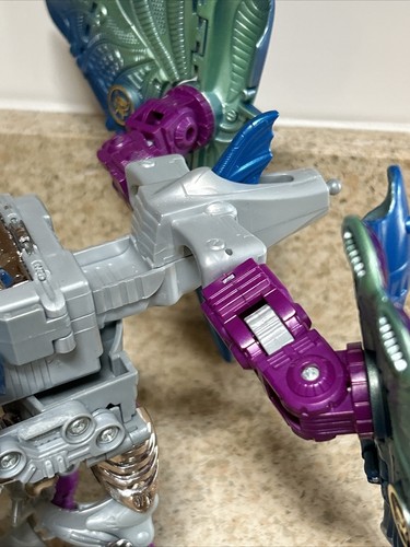 Depth Charge Vtg 1998 Transformers Beast Wars Transmetal Figure See Photos - Picture 15 of 24