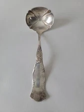 Vintage 1880 Pairpoint Mfg Silver Plated Ermine Pattern Ladle Spoon 