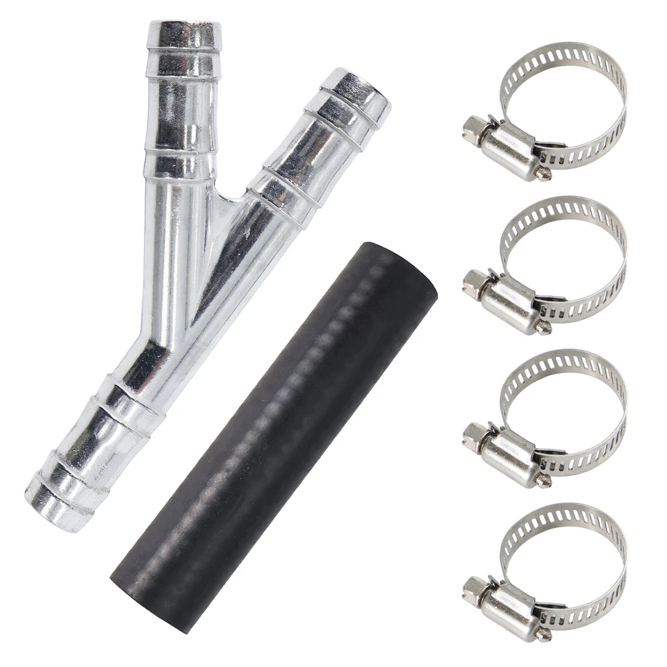 Heater Hose Connector with Clamps For 2008-2019 Dodge Grand Caravan 47238HP - Imagem 4 de 4