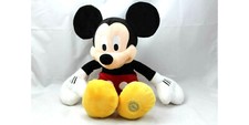 Genuine Disney Store Mickey Mouse 19" Plush Collectable, Free Shipping U.S.A.