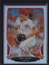 2013 BOWMAN CHROME REFRACTOR PARALLEL MAT LATOS #131 REDS PADRES WHITE SOX