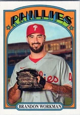 2021 Topps Heritage #337 Brandon Workman Philadelphia Phillies