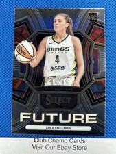 2024 #23 Jacy Sheldon Panini Select WNBA Future Insert Wings RC