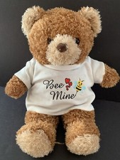 Melissa  Doug "Bee Mine" Little Tucker 13" Teddy Bear Plush 7743