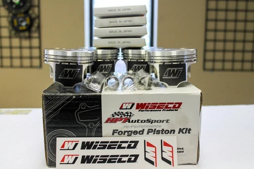 Piston Set, Fits Mitsubishi 4G63, 86.00 mm Bore, Sport Compact, Set of 4