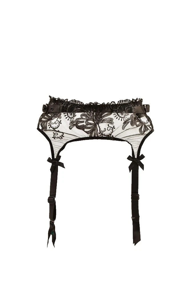 Agent Provocateur Negro Portaligas para Mujeres