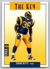 Jerome Bettis #U76 1995 Collector's Choice Update Football Card