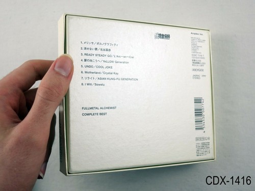 Fullmetal Alchemist Complete Best (LE) OP ED Music CD Japanese Import US Seller - Picture 6 of 10