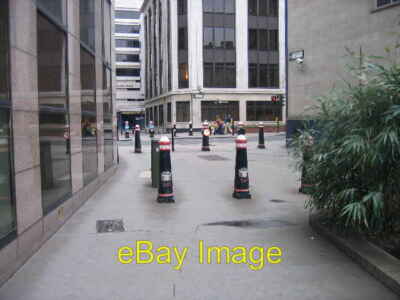 Photo 6x4 City Boundary Marker Posts, Creechurch Lane London  c2006