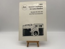 Leica General Catalogue 1961 Catalogue German
