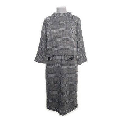 Betty Barclay, Blusenkleid, Größe: 42, Grau/Mehrfarbig, Elasthan/Polyester #wiM