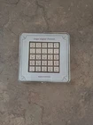 Geiger Original 25 x 1 Gram .999 Silver Bars with Serial Original Square Assay